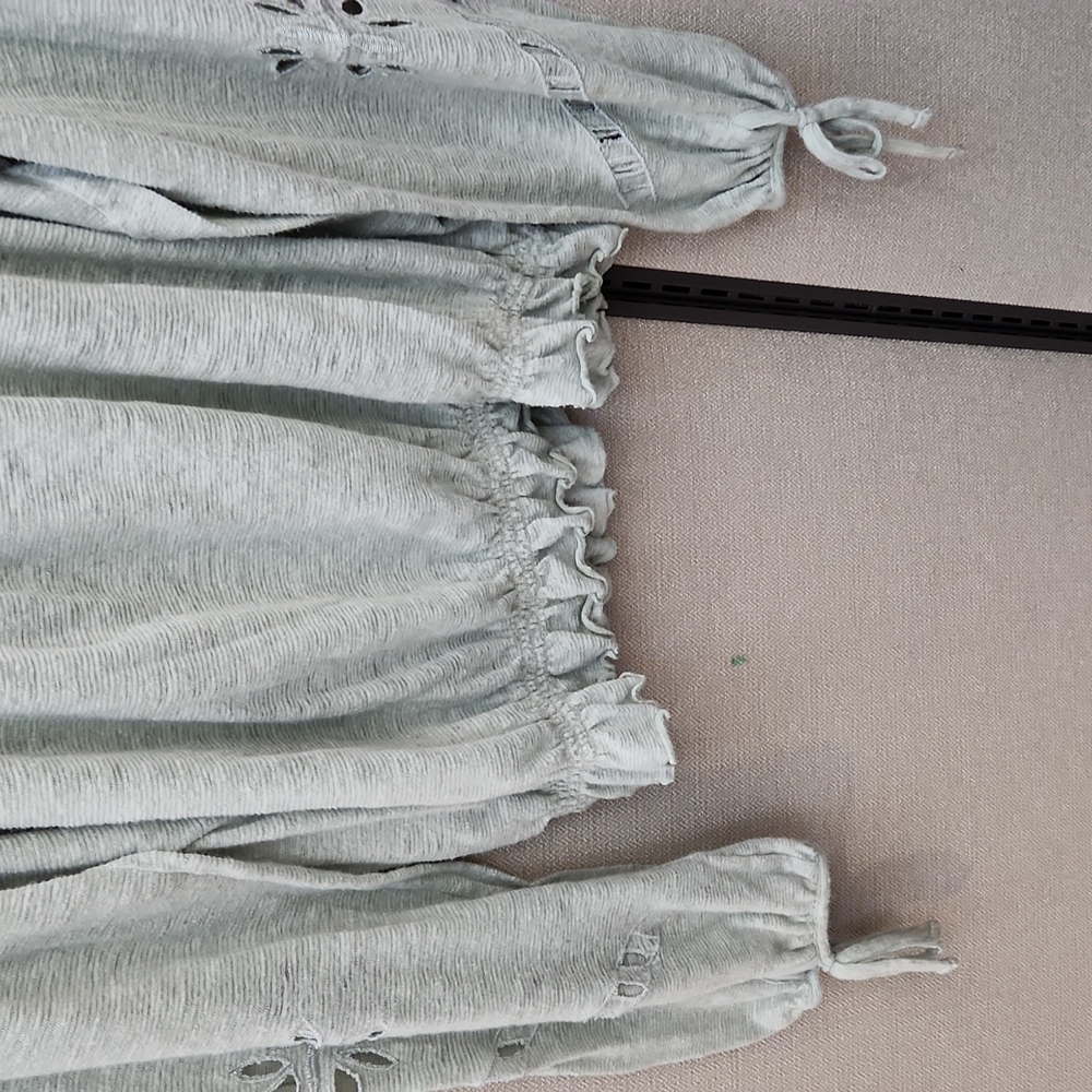 Free People Boho Long Sleeve Shirt Size Small - Picture 9 of 16